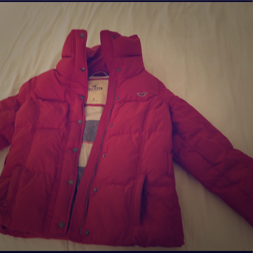 Down feather filled Hollister jacket